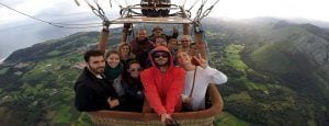 Paseo en globo