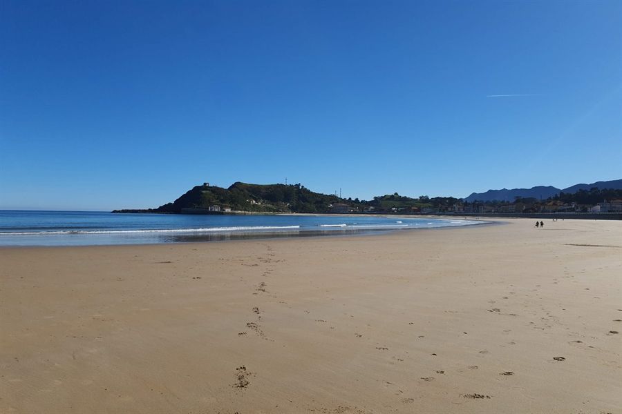 Playa de Santa Marina, una joya en la costa de Asturias
